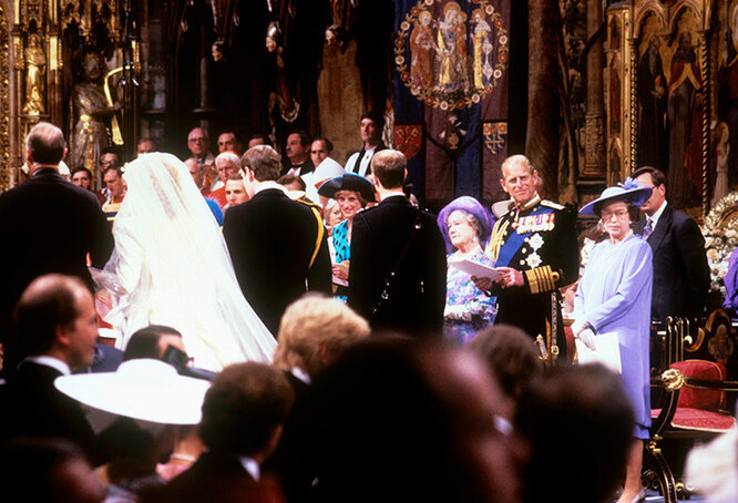 Свадьба принца Эндрю и Сары Фергюссон, 1986 