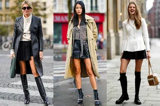 Как носить рискованные суперкороткие мини-юбки и выглядеть элегантно