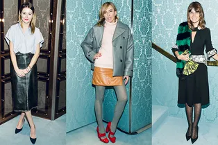 Светлана Бондарчук, Александра Бортич, Наталья Гольденберг и Надежда Михалкова на коктейле Miu Miu