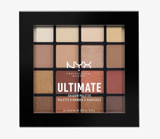 Ultimate Shadow Palette - Warm Neutrals, NYX