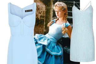 12 летних платьев в небесно-голубой гамме