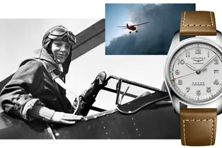 Амелия Эрхарт — первая женщина, перелетевшая Атлантику, и настоящая модница. Разбираем стиль путешественницы от летных костюмов до часов Longines