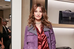 Полина Гагарина, Ольга Зуева, Снежана Георгиева на открытии бутика Bottega Veneta