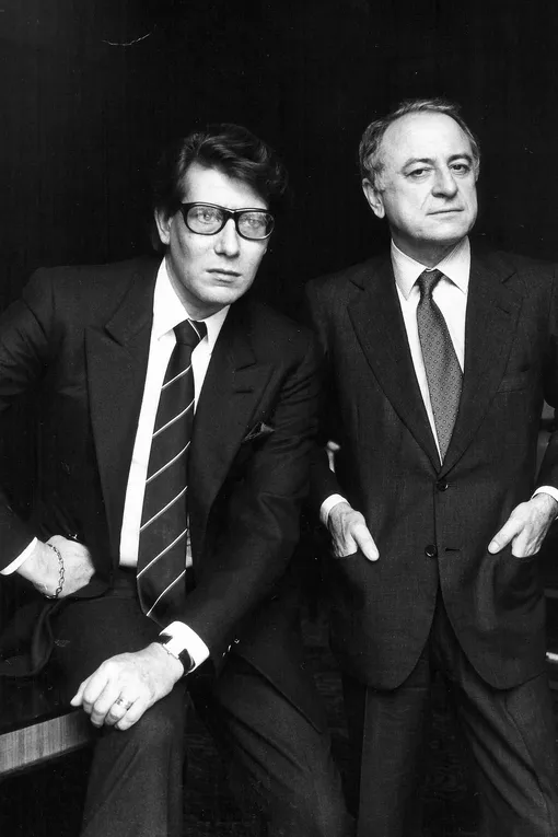 Ив Сен-Лоран и Пьер Берже. Кадр из документального фильма «Ив Сен-Лоран: Сумасшедшая любовь» (2010). Режиссер: Пьер Торретон. Фото: Элис Спрингс Ив Сен-Лоран и Пьер Берже. Кадр из документального фильма «Ив Сен-Лоран: Сумасшедшая любовь» (2010). Режиссер: Пьер Торретон. Фото: Элис Спрингс