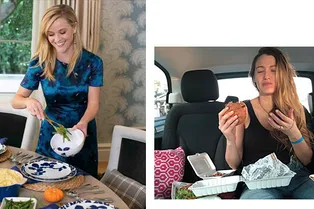 Сгоревший пирог и пижамная вечеринка: как звезды отметили День благодарения