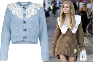 10 джемперов с отложным воротником «Питер Пэн» для романтичных натур