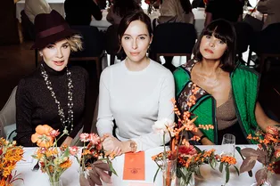 Ирина Зарькова, Ольга Панченко и Инга Берман на обеде Graham & Pott