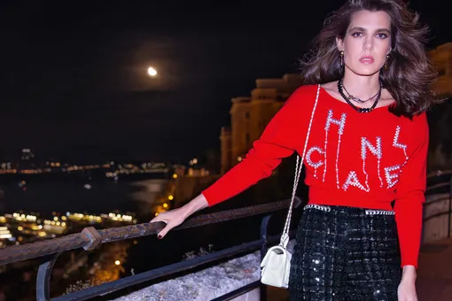 Шарлотта Казираги в рекламной кампании Chanel весна-лето 2021