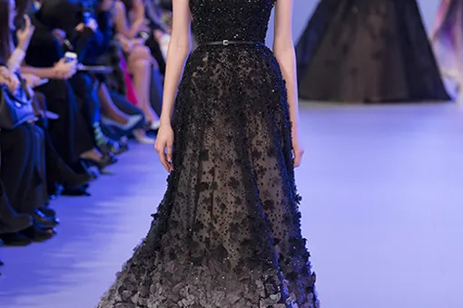 Показ Elie Saab Haute Couture весна-лето 2014