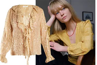 14 романтичных блуз, с которыми надеть джинсы нескучно