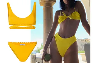 8 желтых купальников, как у Кендалл Дженнер (и даже лучше!)