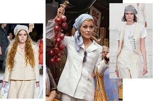 Этой осенью носите косынку как Фэй Данауэй в 60-х