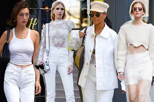 Как носить белый total look этим летом: 9 образов от звездных девушек