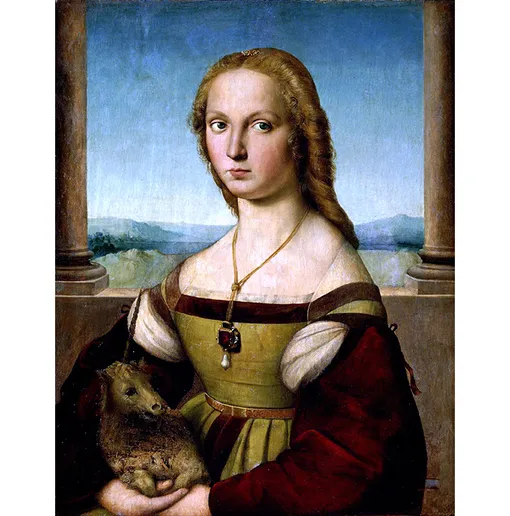 Рафаэль «Дама с единорогом» (1506) Рафаэль «Дама с единорогом» (1506)