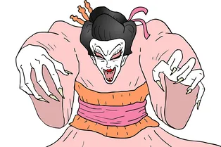 В Японии людям предлагают полежать в гробу в окружении зомби — чтобы снять стресс