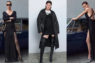 Платья-кольчуги, лаконичные вечерние наряды и Ева Герцигова в лукбуке коллекции Burberry Resort