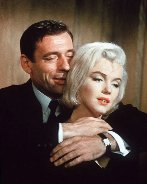 Мэрилин Монро и Ив Монтан в фильме «Займемся любовью», 1960 год Мэрилин Монро и Ив Монтан в фильме «Займемся любовью», 1960 год