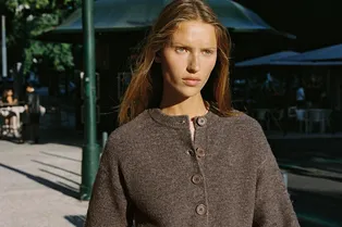 Что носить в январе: самый модный кардиган 2026