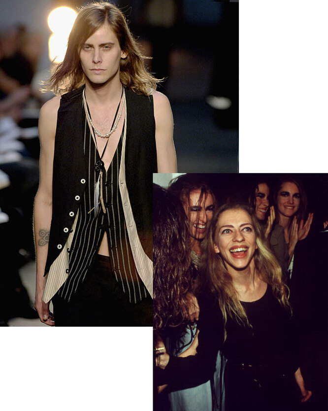 Ann Demeulemeester осень-зима 2007; Анн Демельмейстер, 1991 Ann Demeulemeester осень-зима 2007;