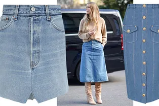 14 джинсовых юбок от 2 500 рублей