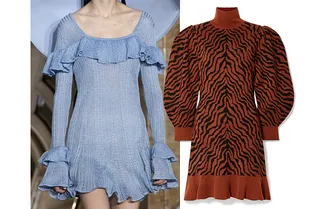 9 мини-платьев, в которых не будет холодно осенью