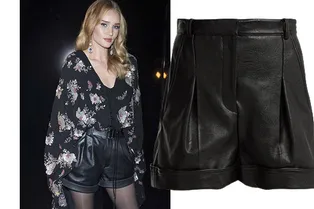 10 кожаных шорт, которые станут альтернативой наскучившим мини-юбкам