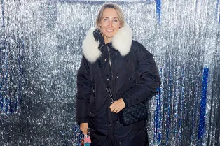 Оксана Бондаренко и Илья Бачурин на вечеринке Beluga Noble Winter