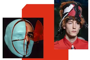 Познакомьтесь с Шалвой Никвашвили — грузинским художником, сделавшим головные уборы для Marni