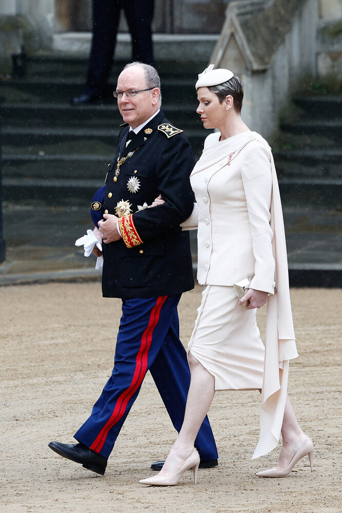 Князь Монако Альберт II и княгиня Шарлен