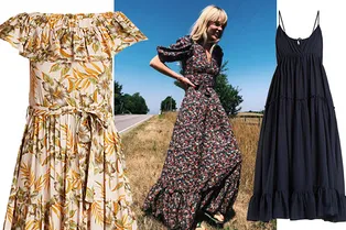 10 красивых длинных платьев на каждый день