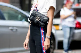 Как носить брюки с лампасами, чтобы выглядеть модно: 13 идей от звезд стритстайла