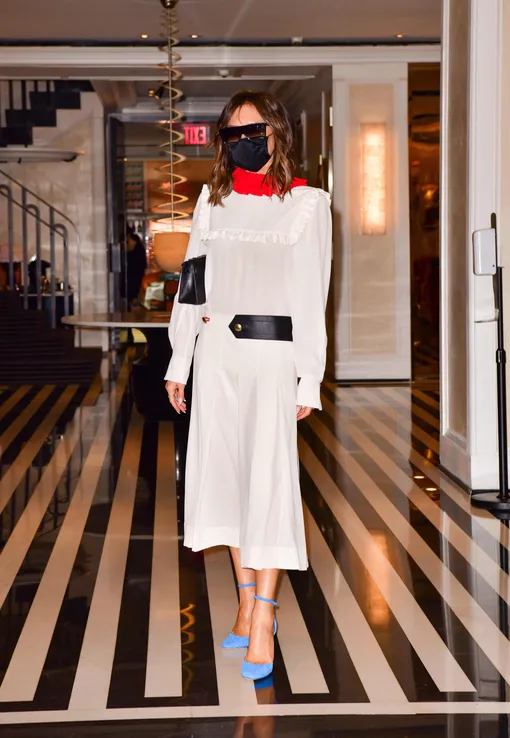 Виктория Бекхэм в платье Victoria Beckham Виктория Бекхэм в платье Victoria Beckham