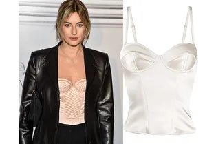 10 чувственных корсетов, которые весной мы будем носить с объемными жакетами