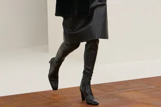 Как модно носить ботфорты Как модно носить ботфорты