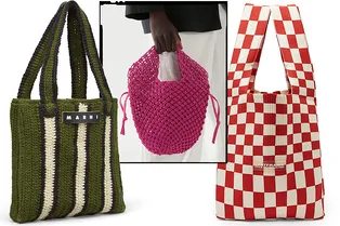 Эти практичные вязаные сумки заменят кожаные