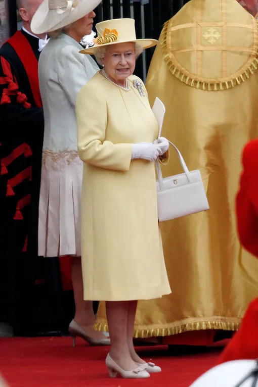 Елизавета II на церемонии принца Уильяма и Кейт Миддлтон, 2011 год