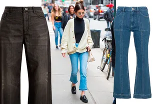 Джинсы клеш — самая модная модель сезона: 10 демократичных пар