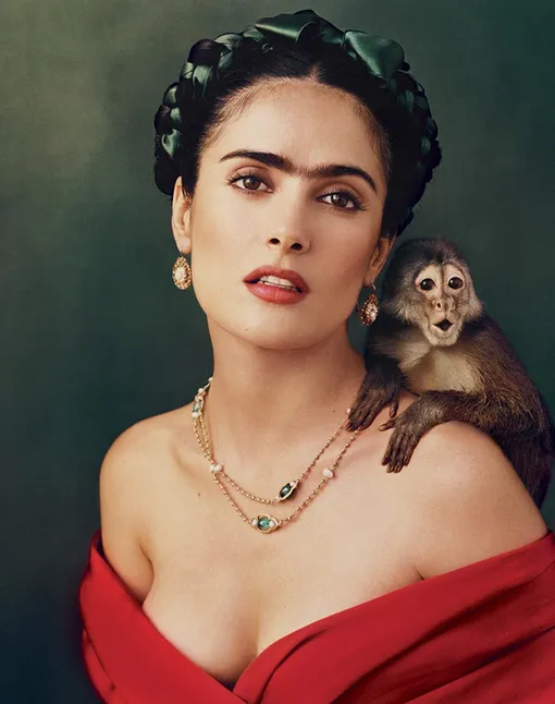 Сальма Хайек в образе Фриды Кало («Фрида», 2002 год)