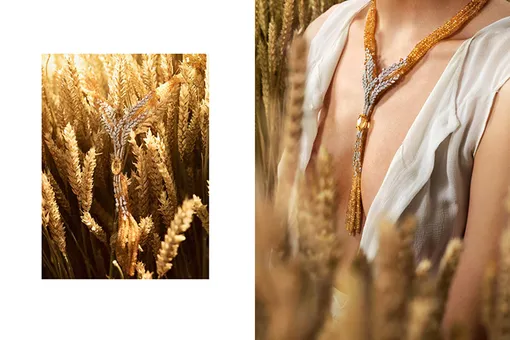 Les Bles de Chanel: пшеничные поля в ювелирной коллекции Дома