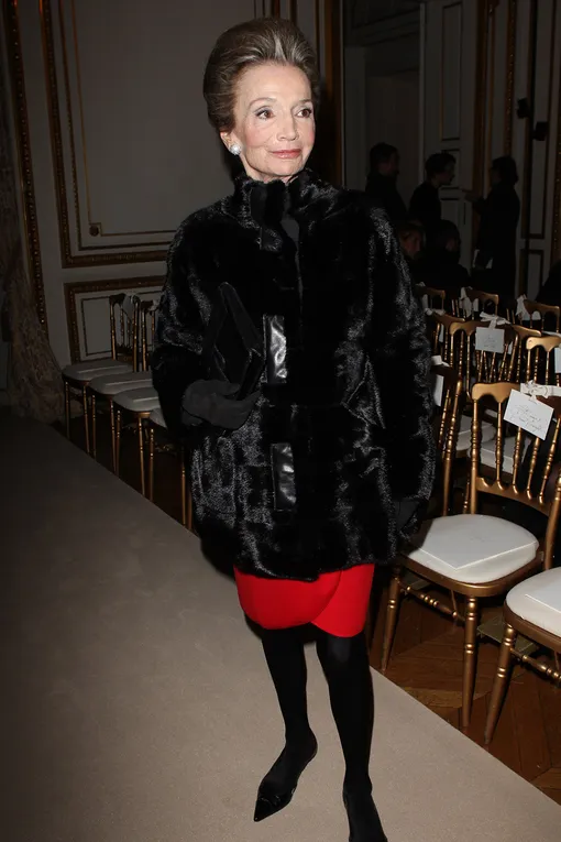 79-летняя Ли Радзивилл на показе Giambattista Valli Haute Couture весна-лето 2012 79-летняя Ли Радзивилл на показе Giambattista Valli Haute Couture весна-лето 2012