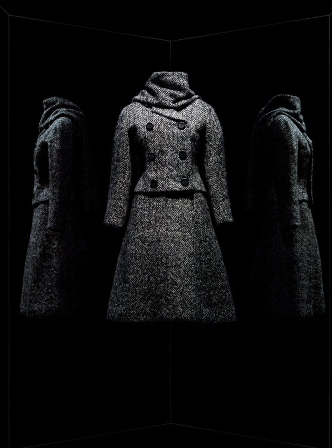Dior Haute Couture, осень-зима, 1961 г.
