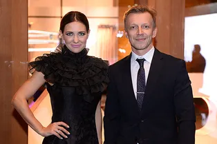 Екатерина Климова и Антон Комолов на торжественном вечере в «Барвиха Luxury Villagе»