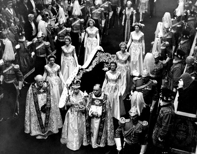 Коронация Елизаветы II, 2 июня 1953 год