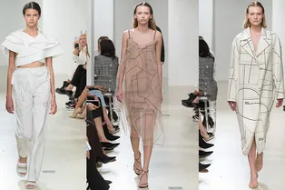 Кожаные плащи, рабочие комбинезоны и вывернутые наизнанку пальто в коллекции Ruban