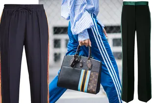 Брюки с лампасами: 11 моделей, которые можно надеть не только на пробежку