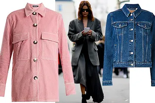 15 джинсовок, бомберов и блейзеров, которые можно надеть на легкое платье