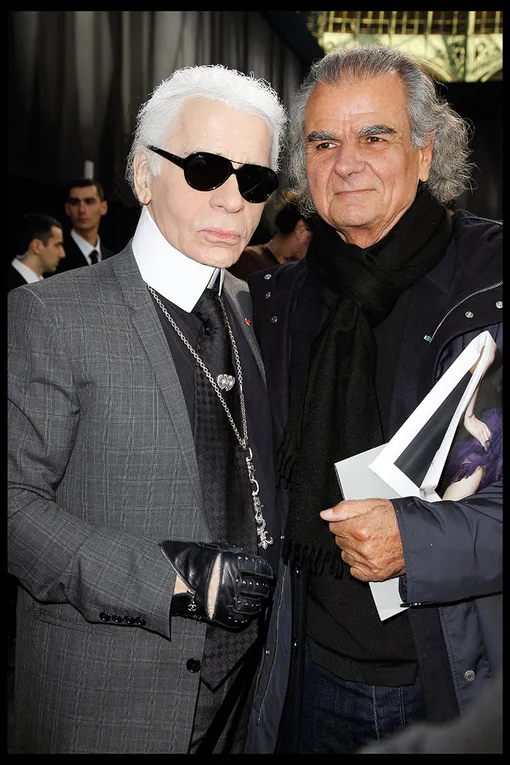 Карл Лагерфельд и Патрик Демаршелье Карл Лагерфельд и Патрик Демаршелье