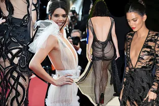 10 самых «голых» нарядов Кендалл Дженнер