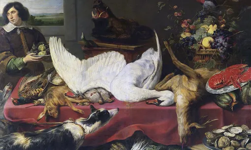Франс Снейдерс. «Натюрморт с лебедем». 1640-е. Франс Снейдерс. «Натюрморт с лебедем». 1640-е.