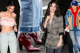 Какие джинсы носить этой весной: 15 идей от Беллы Хадид, Сиенны Миллер и Эмили Ратаковски